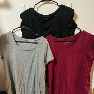MATERNITY- 3 pack bump start shirts